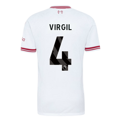 Liverpool VIRGIL #4 Pryč Fotbalový dres 2026/27 - verze pro hráče