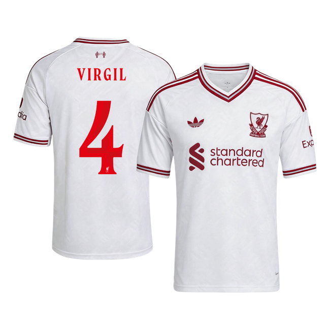Pánské Liverpool VIRGIL #4 Pryč Fotbalový dres 2026/27 - UCL