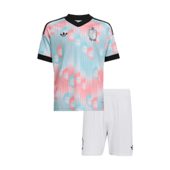 Děti Belgium Pryč Fotbalový dres Kit(dres + šortky) Mistrovství světa 2026
