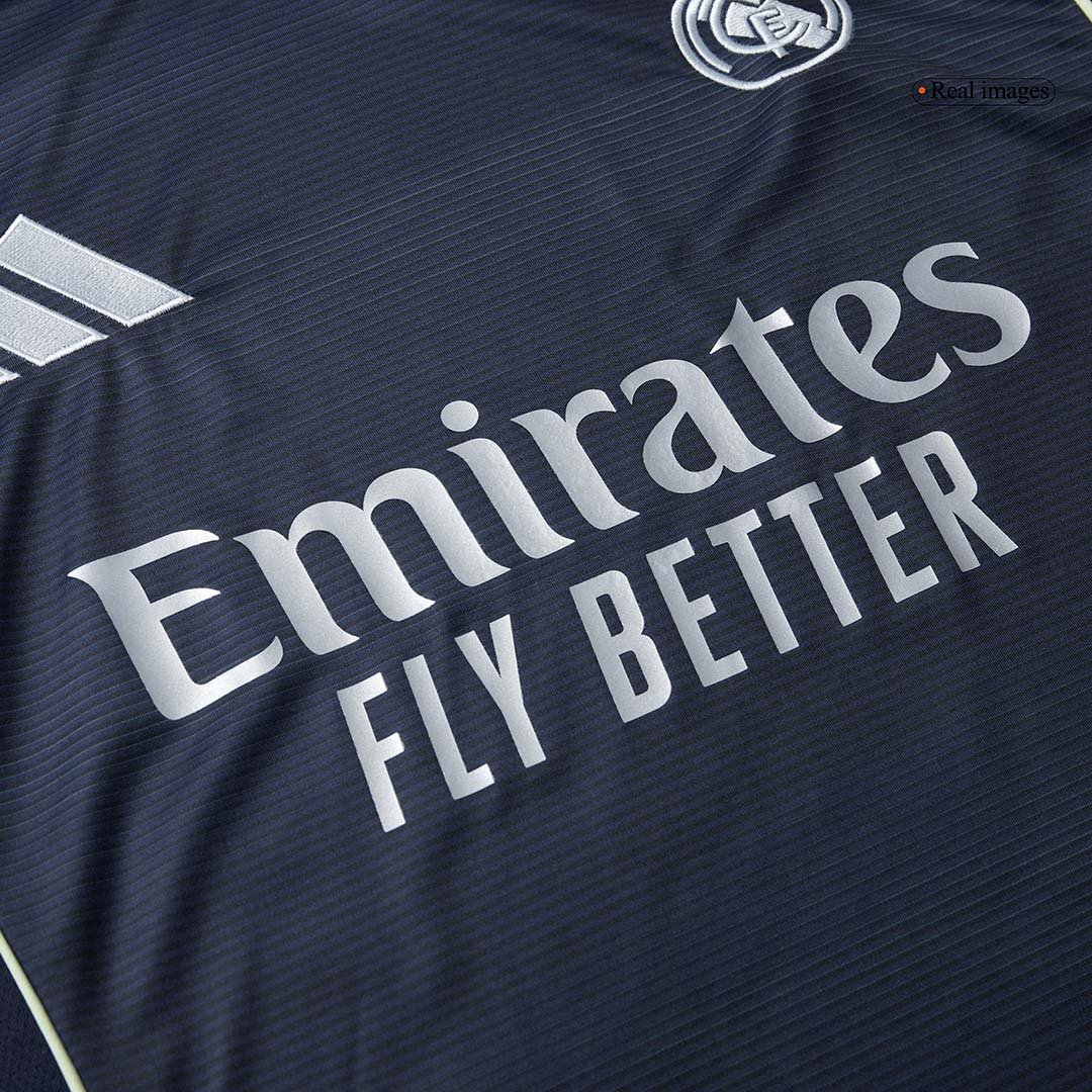 Real Madrid Away Long Sleeve Men's Football Jersey 2025/26