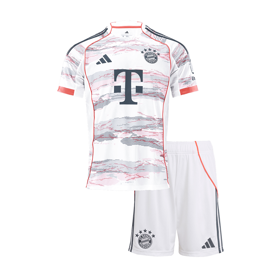 Bayern Munich Away Kids Jersey (Shirt + Shorts) 2025/26