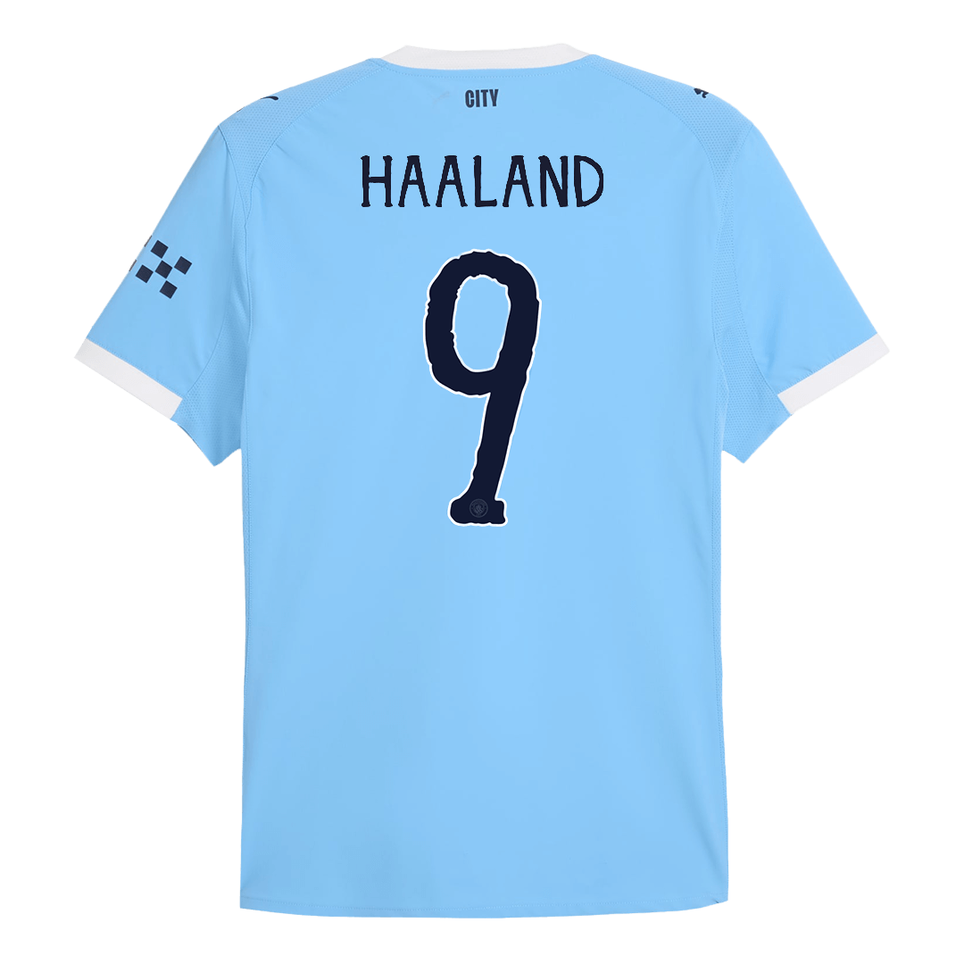 Manchester City HAALAND #9 Domů Fotbalový dres Klubové mistrovství světa 2025/26 – verze pro hráče